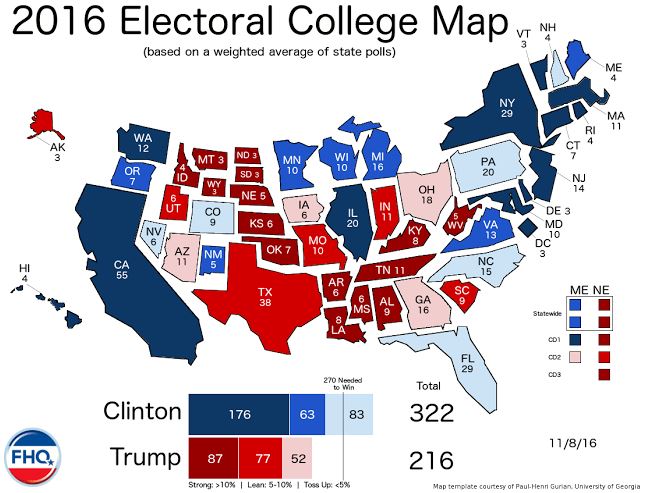 Suggested Must See Election Maps Mapping The 2016 Presidential