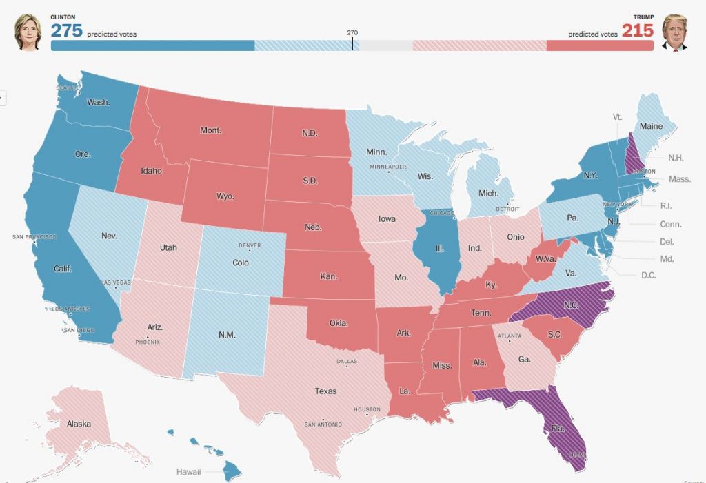 Suggested Must See Election Maps Mapping The 2016 Presidential Election Geo Jobe